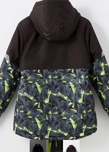 Erkek Çocuk Desenli Fermuarlı Mont - Görsel 6