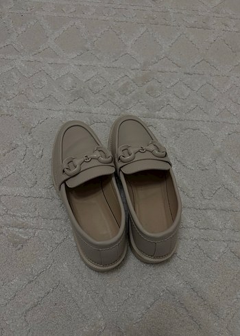 37 Beden Comfort Tokalı Kadın Babet Bej Klasik