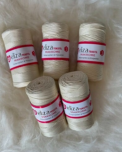 diğer Beden çeşitli Renk Polyester makrome