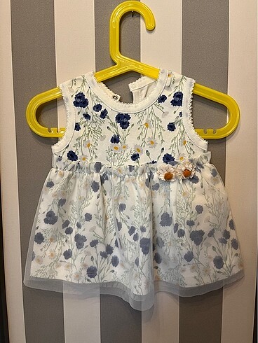 H&M Kız bebek papatyalı elbise