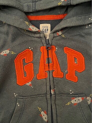 12-18 Ay Beden GAP erkek bebek sweatshirt