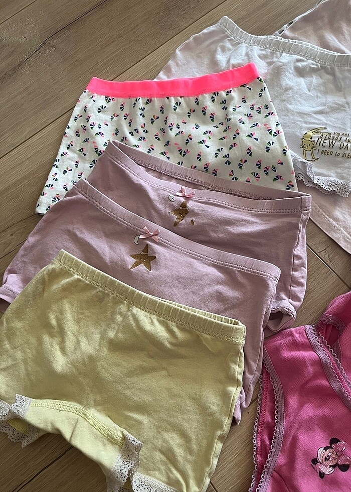 H&M kız çocuk iç çamaşırı - Görsel 5