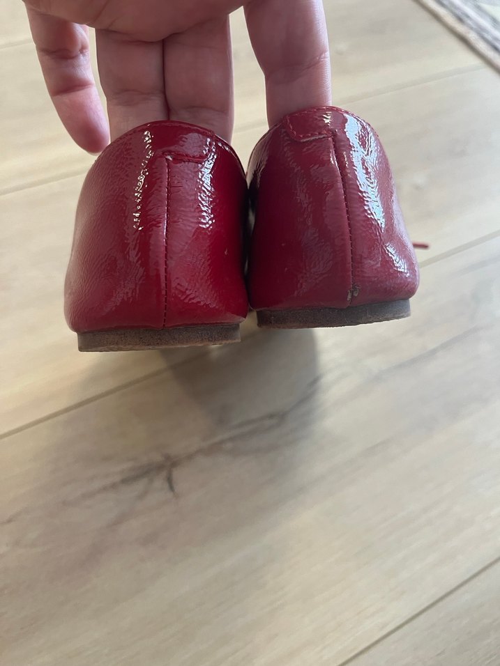 Zara kız çocuk rugan babet - Görsel 3