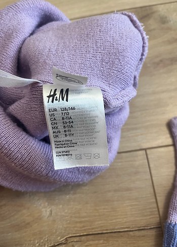 H&M kız çocuk eldiven bere takım - Görsel 6