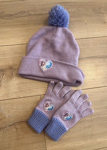 H&M kız çocuk eldiven bere takım - Görsel 2