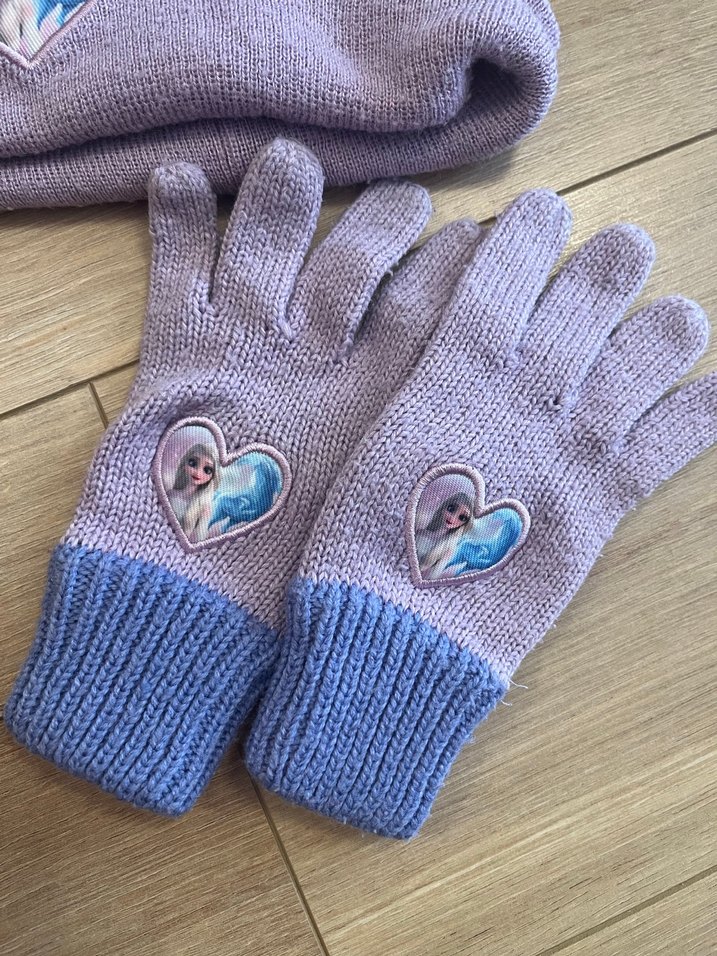 H&M kız çocuk eldiven bere takım - Görsel 3