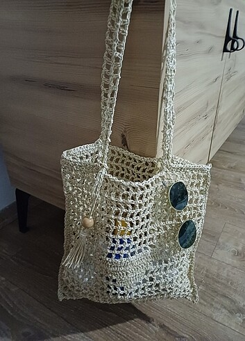 Oysho Kagit ip çanta