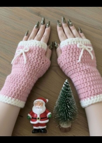 Örgü Kadın Eldivenleri - Görsel 4