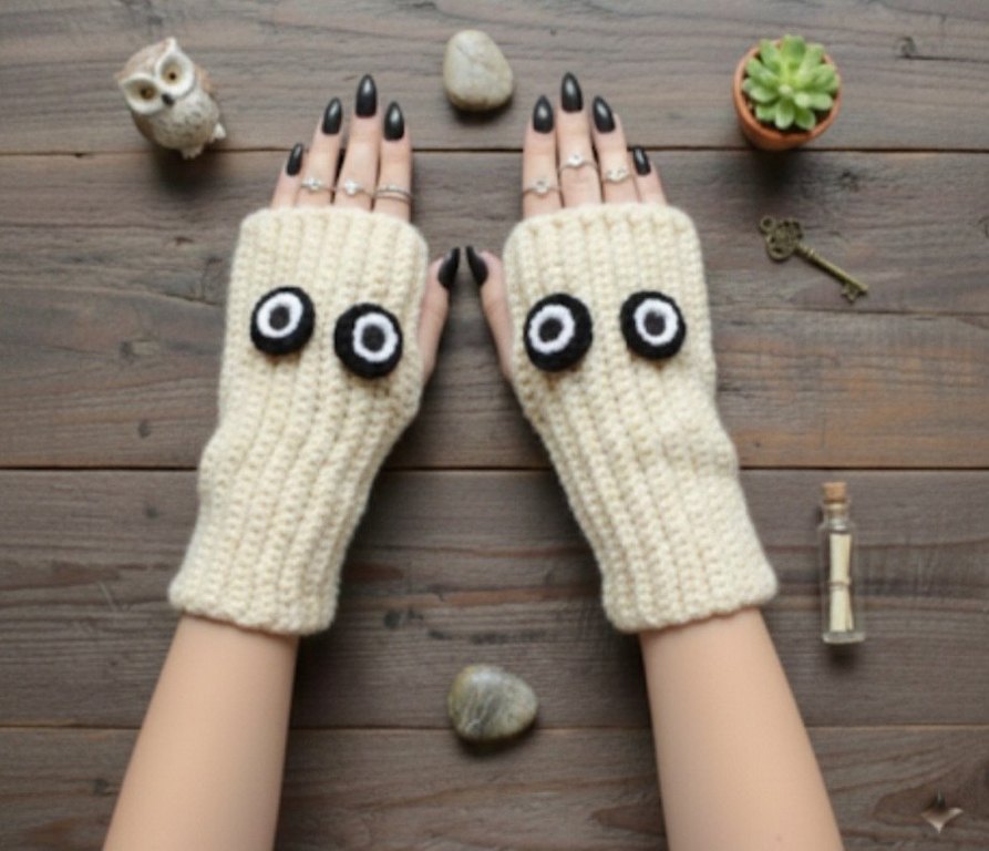 Örgü Eldivenler - Görsel 3