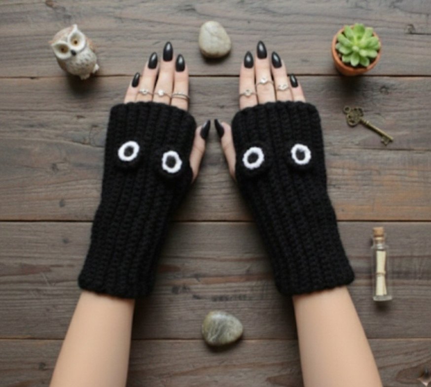 Örgü Eldivenler - Görsel 4