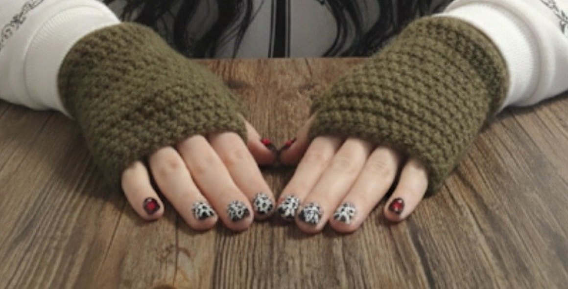 Örgü  Eldiven - Görsel 2