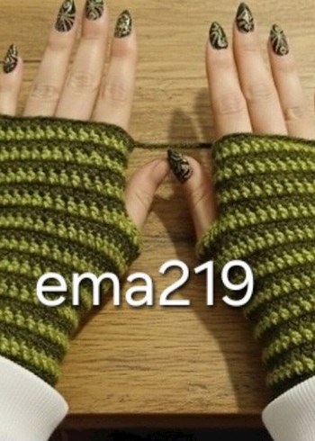 Örgü eldiven - Görsel 2