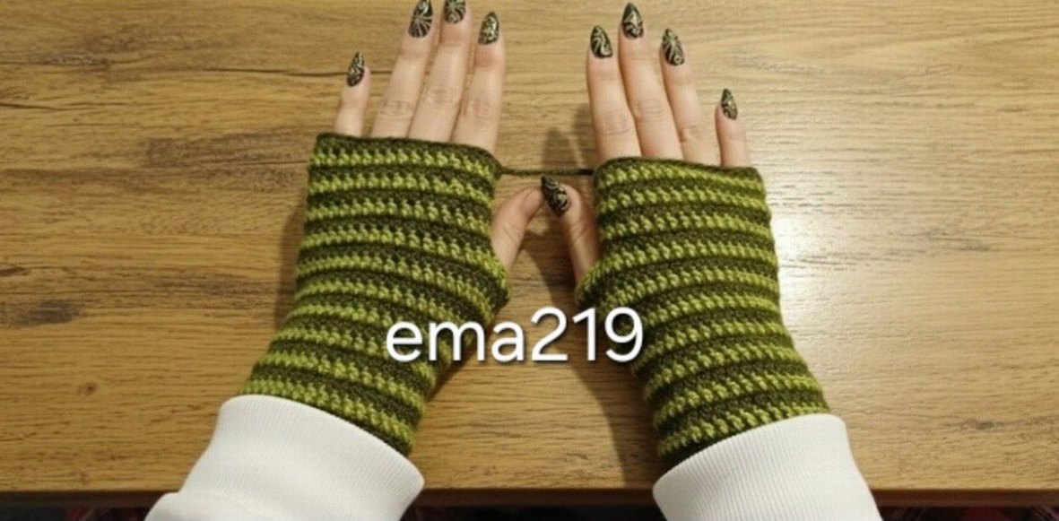 Örgü eldiven - Görsel 2