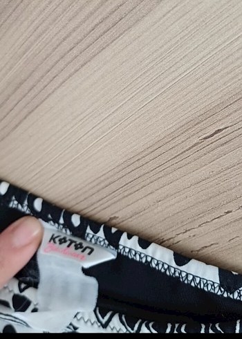 s Beden siyah Renk Bohem Siyah Desenli Bikini
