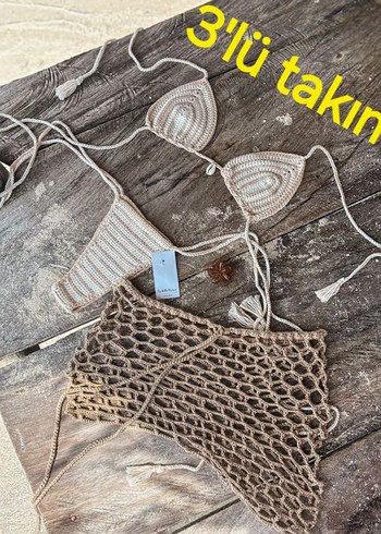 Bohem Bej 3,lü Bikini takımı