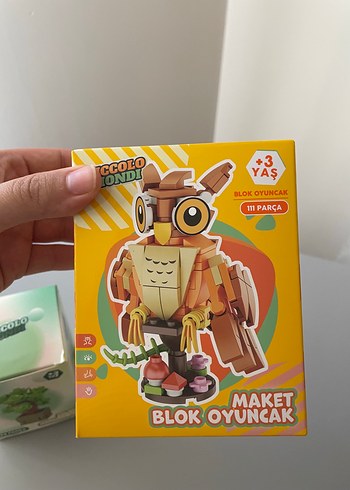 111 Parça Baykuş Blok Oyuncak
