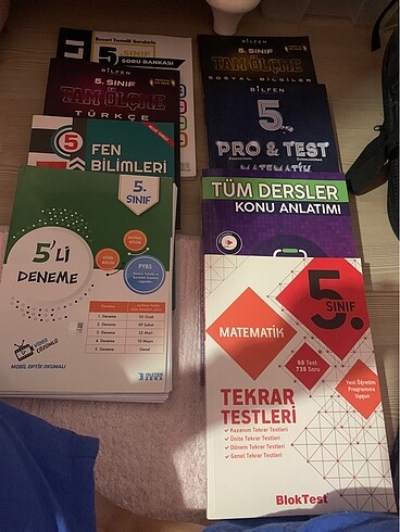 5. Sınıf kaynak kitapları
