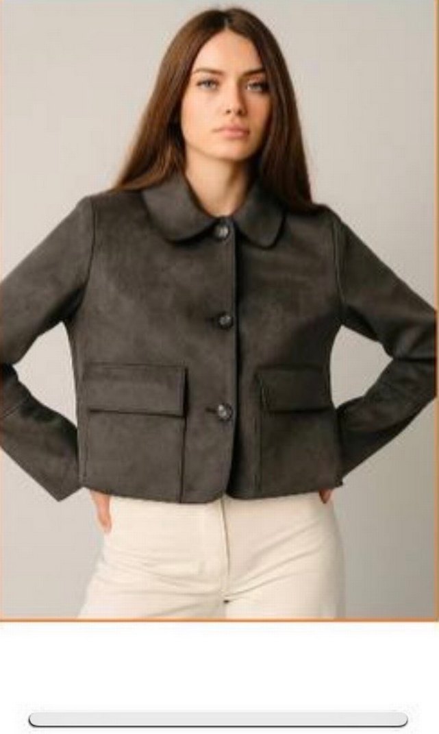 Düğmeli Siyah Kadın Ceket ORJİNAL - Görsel 3