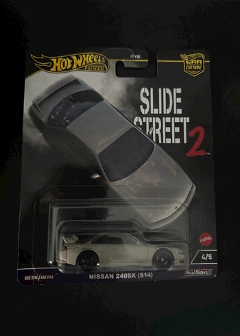 Hot Wheels Gri Nissan 240SX (S14) Oyuncak Araba