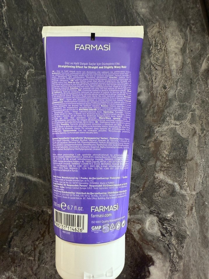 Farmasi Style'n Go Saç Düzleştirici Krem 200 ml - Görsel 2