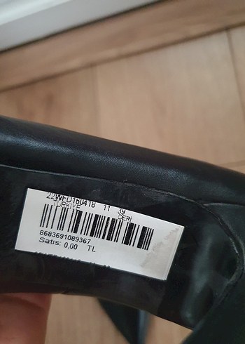 39 Beden siyah Renk Siyah Derimod Tokalı Stiletto Topuklu Kadın Ayakkabı