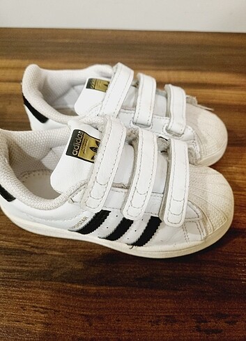 26 Beden beyaz Renk Orjinal Adidas süperstar 
