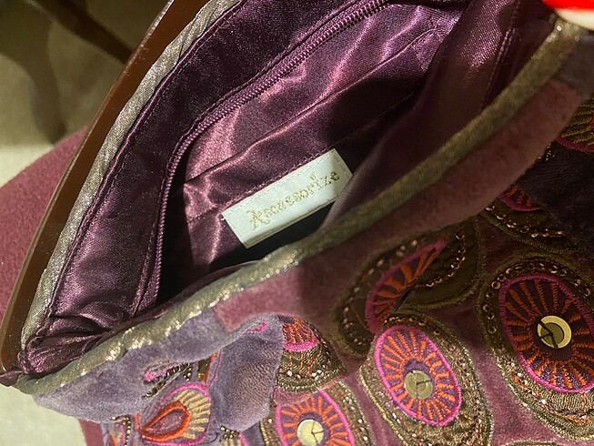 Beden mor Renk Accessorize mini çanta