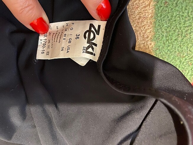 36 Beden Zeki triko bikini 36