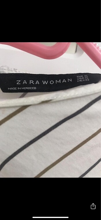 xl Beden Zara önden bağlamalı tunik