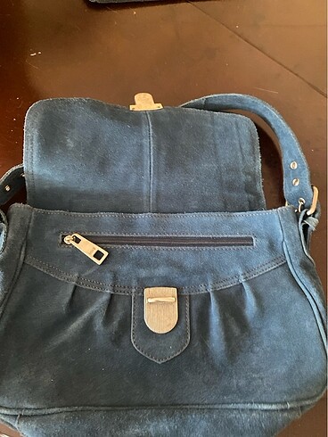 Mango nubuk kol çantası - Görsel 3