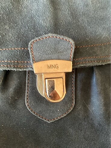 Mango nubuk kol çantası - Görsel 2