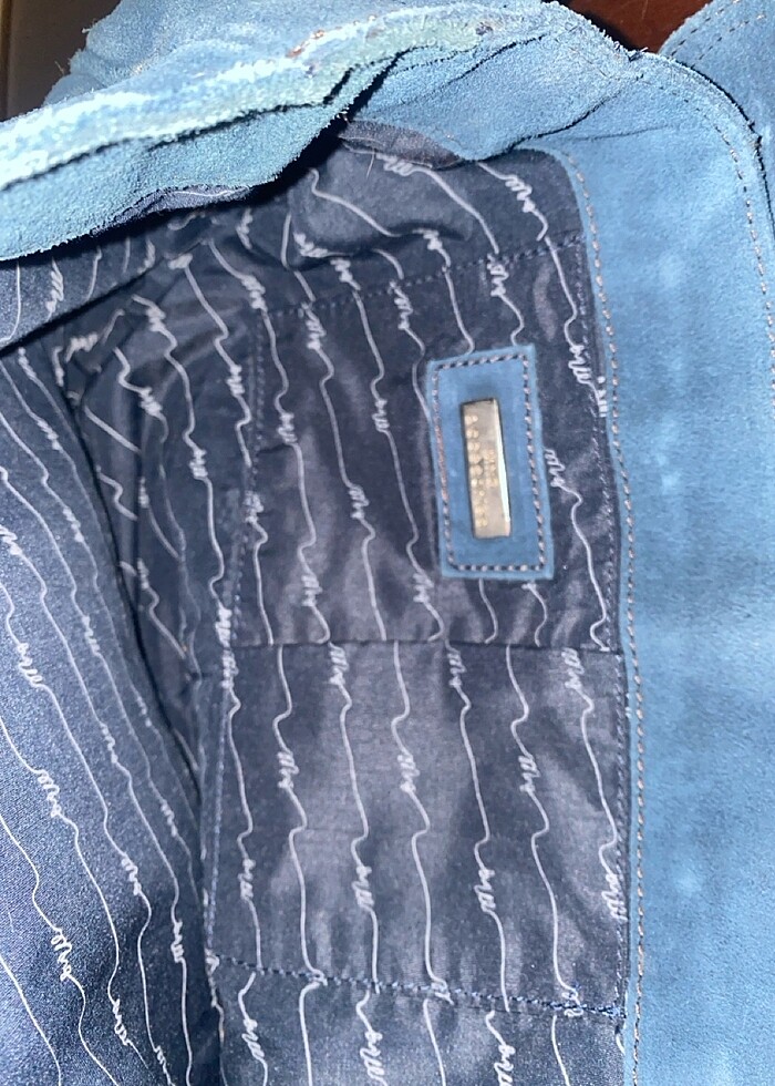 Mango nubuk kol çantası - Görsel 4