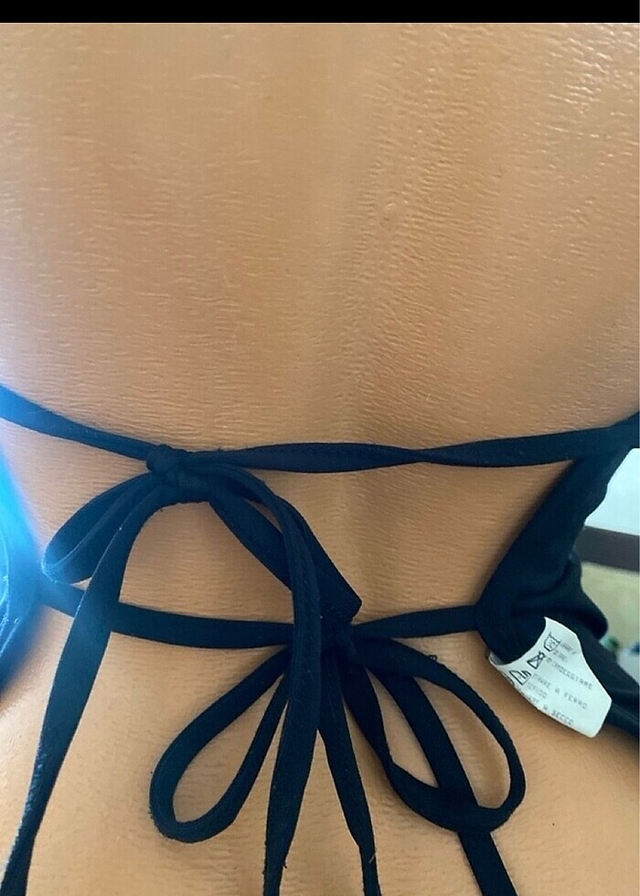 ONYX BALIKÇI YAKA SIRT DEKOLTE  BLUZ - Görsel 5