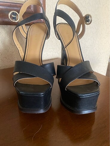 Nine west platform kadın topuklu ayakkabı - Görsel 6