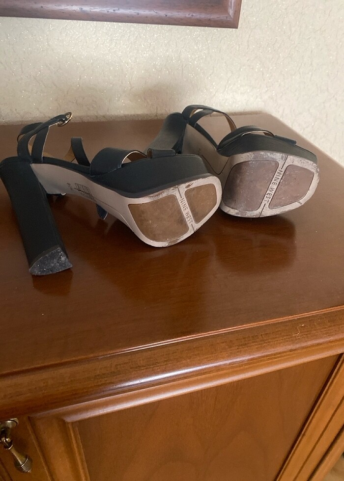 Nine west platform kadın topuklu ayakkabı - Görsel 3