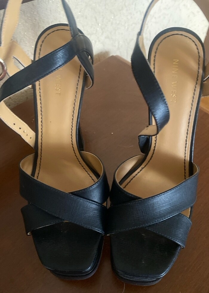 Nine west platform kadın topuklu ayakkabı - Görsel 5