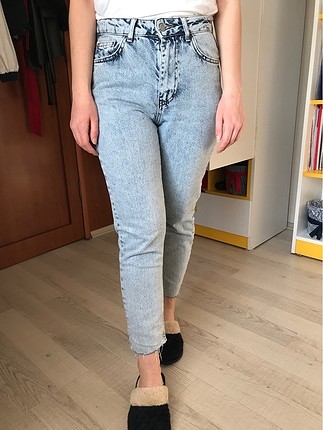 36 Beden mavi Renk Yıkama jeans