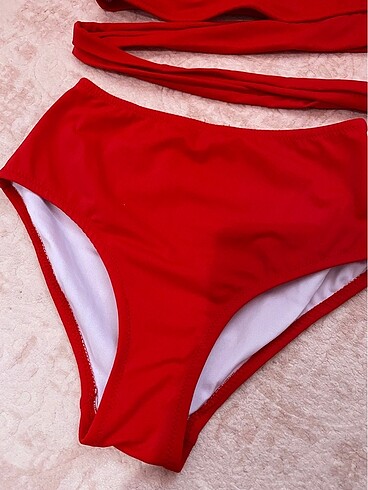 s Beden kırmızı Renk Bikini takım