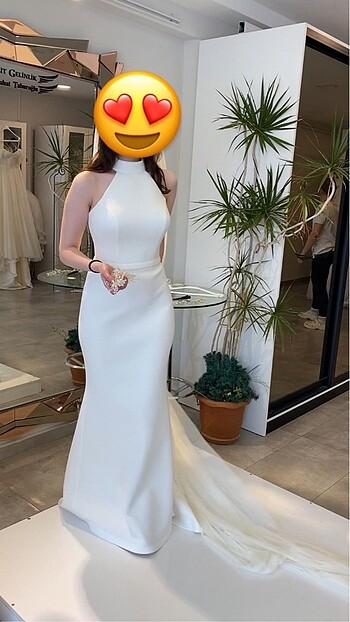Balık model gelinlik/ nişanlık