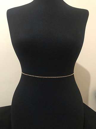Gold Düz Bel Zinciri