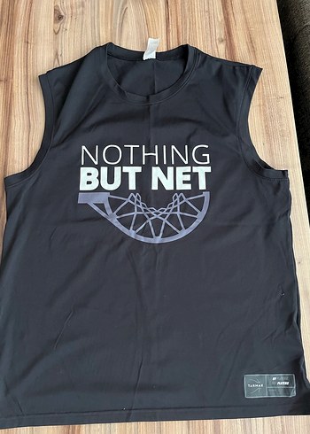 Siyah Baskılı Kolsuz Spor Üst - Görsel 2