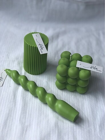 Dekoratif Soya Wax Mum