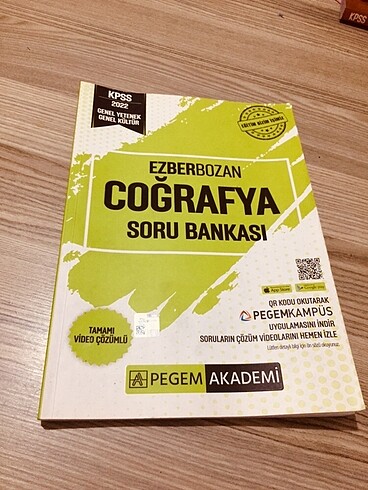 KPSS coğrafya soru bankası