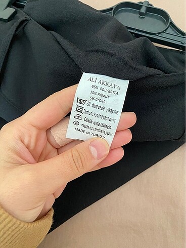 m Beden siyah Renk Siyah çan etek