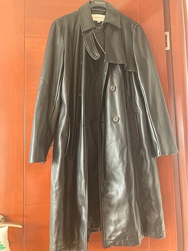 İpekyol Deri Form Siyah Trençkot - Görsel 2