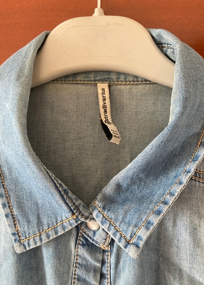 Stradivarius tunik uzun gömlek xl ama l de olur - Görsel 2