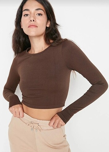 İNDİRİMMM Fitilli crop 