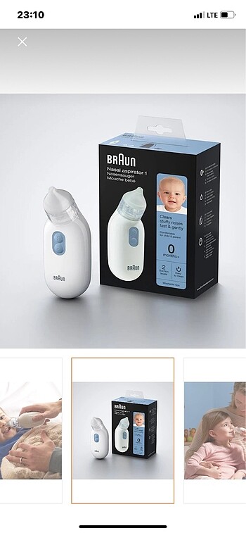 Braun Burun Aspiratörü