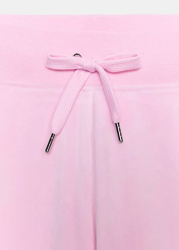 Zara Pembe Kadife Eşofman Alt - Görsel 7