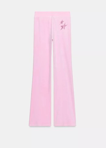 Zara Pembe Kadife Eşofman Alt - Görsel 2